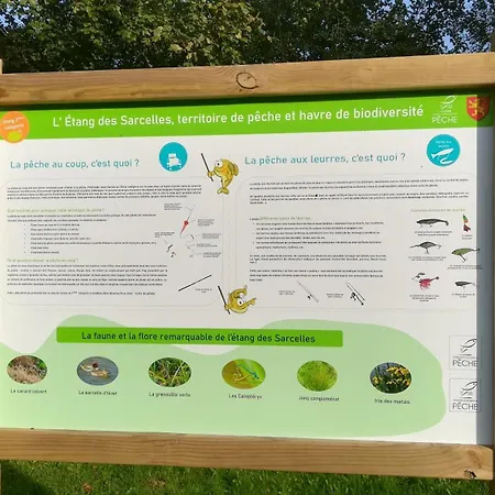 De L'etang Des Sarcelles Casa de Férias Saint-Martin-d'Aubigny